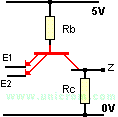 Circuitos TTL - realización con transistores bipolares multiemisores - Electrónica Unicrom