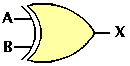 Símbolo compuerta XOR o compuerta OR exclusiva - Electrónica Unicrom