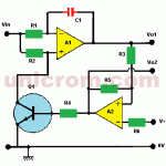 Convertidor Voltaje - Frecuencia con LM3900