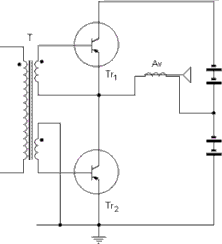 Amplificador clase B sin transformador con altavoz de un bobinado - Electrónica Unicrom