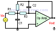 Filtro activo Paso Bajo con Amplificador Operacional - Electrónica Unicrom