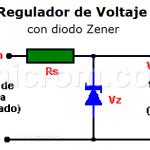 Regulador de voltaje con diodo Zener