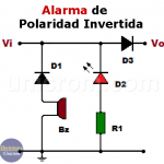 Alarma de polaridad invertida (circuito)