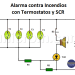 Alarma contra incendios con termostatos y SCR Alarma contra incendios con termostatos y SCR