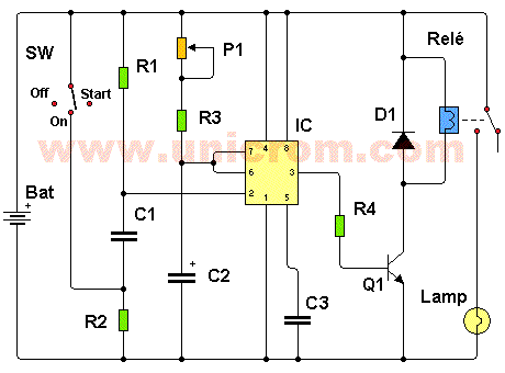 Apagado automtico luces de automvil - Electrnica Unicrom