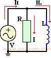 Circuito RL paralelo en AC