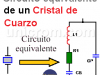 Osciladores de cristal – Circuito equivalente, Impedancia