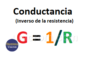 Fórmula de la Conductancia