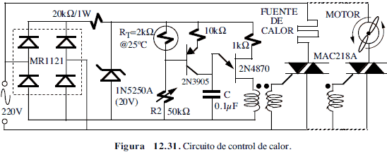 Control de calor con sensor de temperatura - Electrónica Unicrom