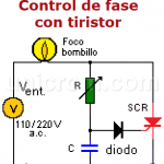 Tiristor - SCR en corriente alterna