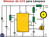 Dimmer 12 V – Control de brillo para lámpara