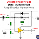 Distorsionador Fuzz para Guitarra (circuito)