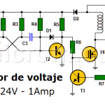 Elevador de voltaje 12VDC a 24VDC hasta 1A