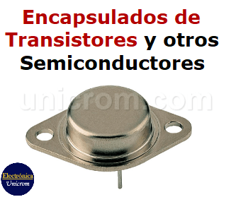 Encapsulado TO-3 - Encapsulados de transistores y otros semiconductores