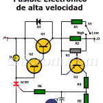 Fusible electrónico de alta velocidad (circuito)