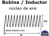 Cálculo inductancia de Bobina o inductor núcleo de aire