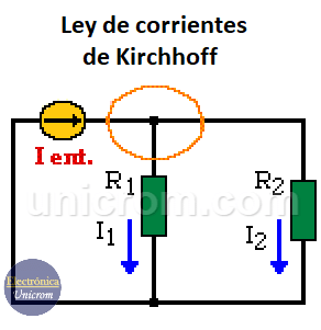 Ley de corrientes de Kirchhoff