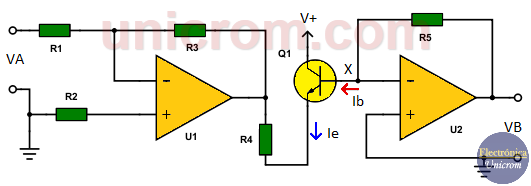 Circuito para medir el beta de un transistor bipolar - Medidor del beta de un transistor bipolar