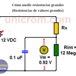 Medir Resistencias Grandes (valores grandes) Medir Resistencias Grandes (valores grandes)