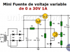 ¿Cómo hacer mini fuente de voltaje variable de 0 a 30V 1A?