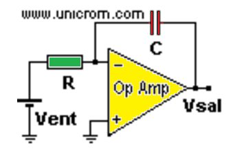 Generador onda triangular con amplificador operacional