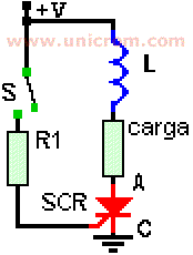 Cargador batería 12V con SCR y transistor - Electrónica Unicrom