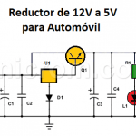 Reductor de 12 a 5 voltios para Automóvil