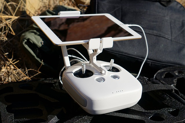 Control remoto para drone usando iPad