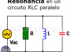 Resonancia en un circuito RLC paralelo