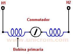 Bobina primaria del Transformador eléctrico convencional de distribución - Electrónica Unicrom