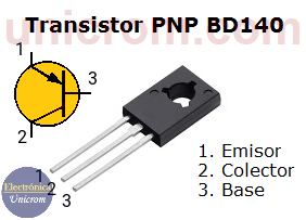Transistor PNP BD140
